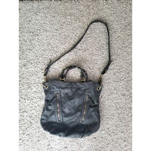 Olivia + Joy Grey Crossbody Bag